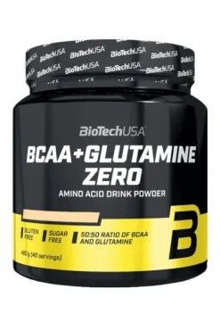 Bcaa + Glutamine Zero - 480g De Biotech Usa Sabor Limon