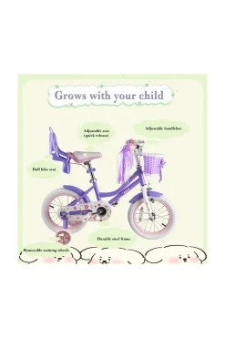 Bicicleta Infantil Daisy, 16