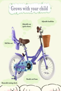 Bicicleta Infantil Ruedines, 12