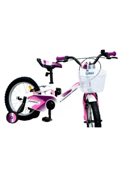 Bicicleta Infantil 16" Umit Alice Blanca-rosa