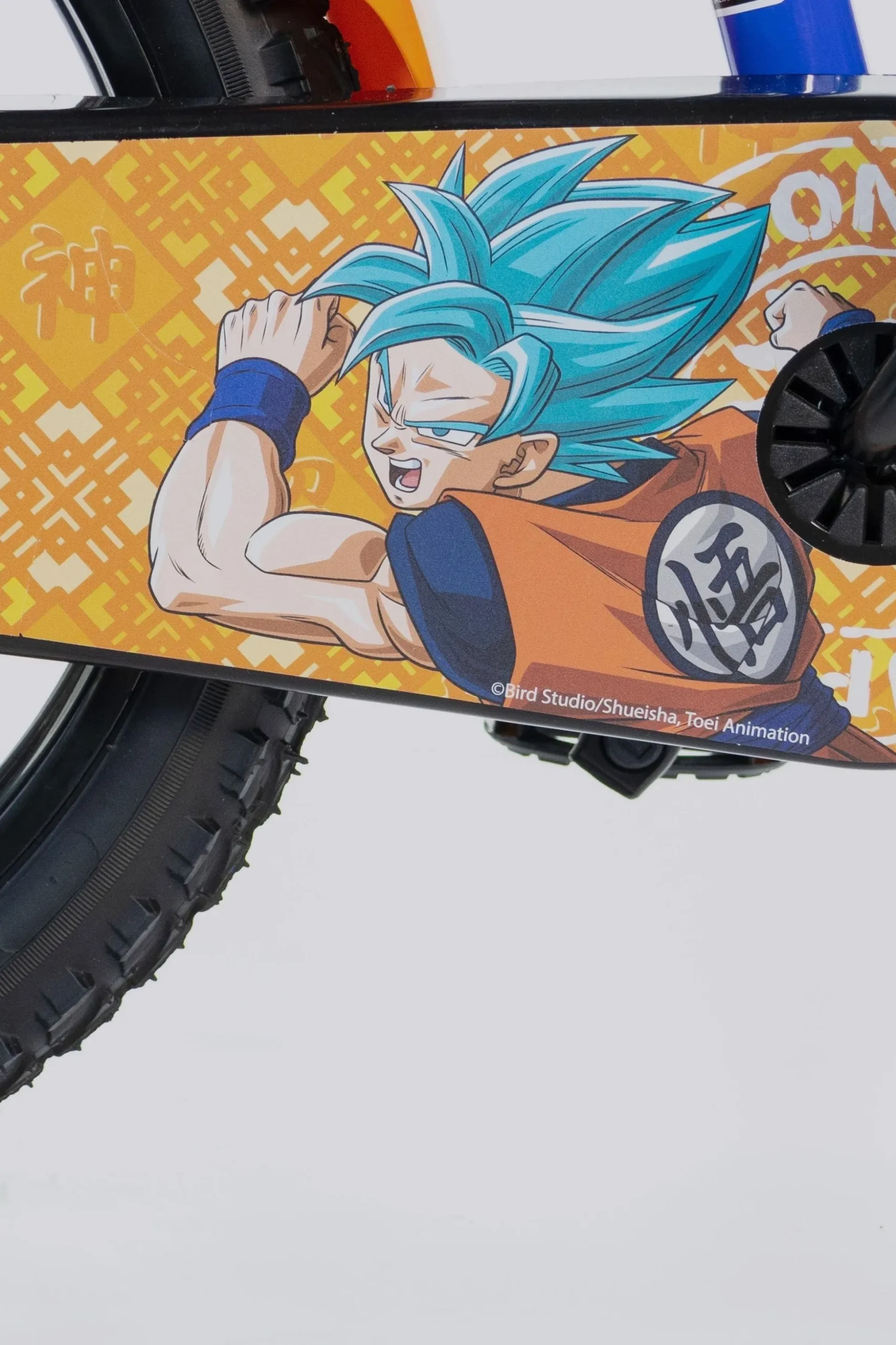 Bicicleta Niños 16 Pulgadas Dragon Ball Rosado 5-7 Años