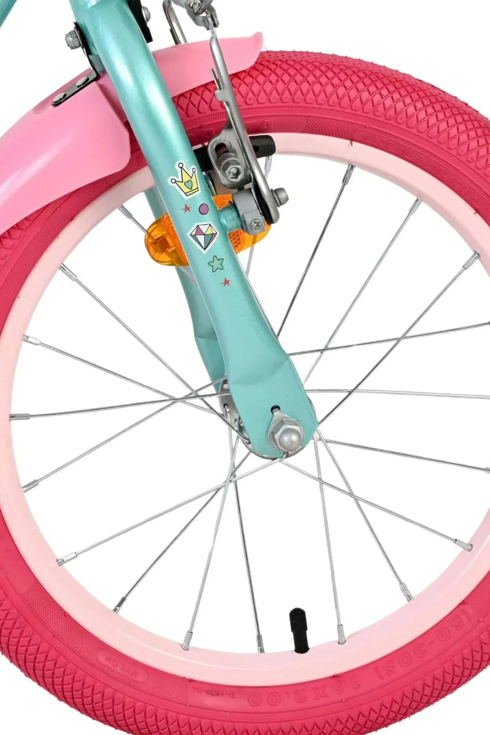 Bicicleta Niños 16 Pulgadas Volare Unicorn 5-7 Años