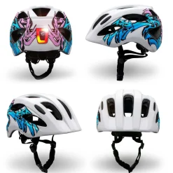 Casco De Bici Para Niños De 6 A 12 Años Crazy Safety