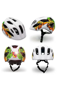 Casco De Bici Para Niños De 6 A 12 Años Crazy Safety