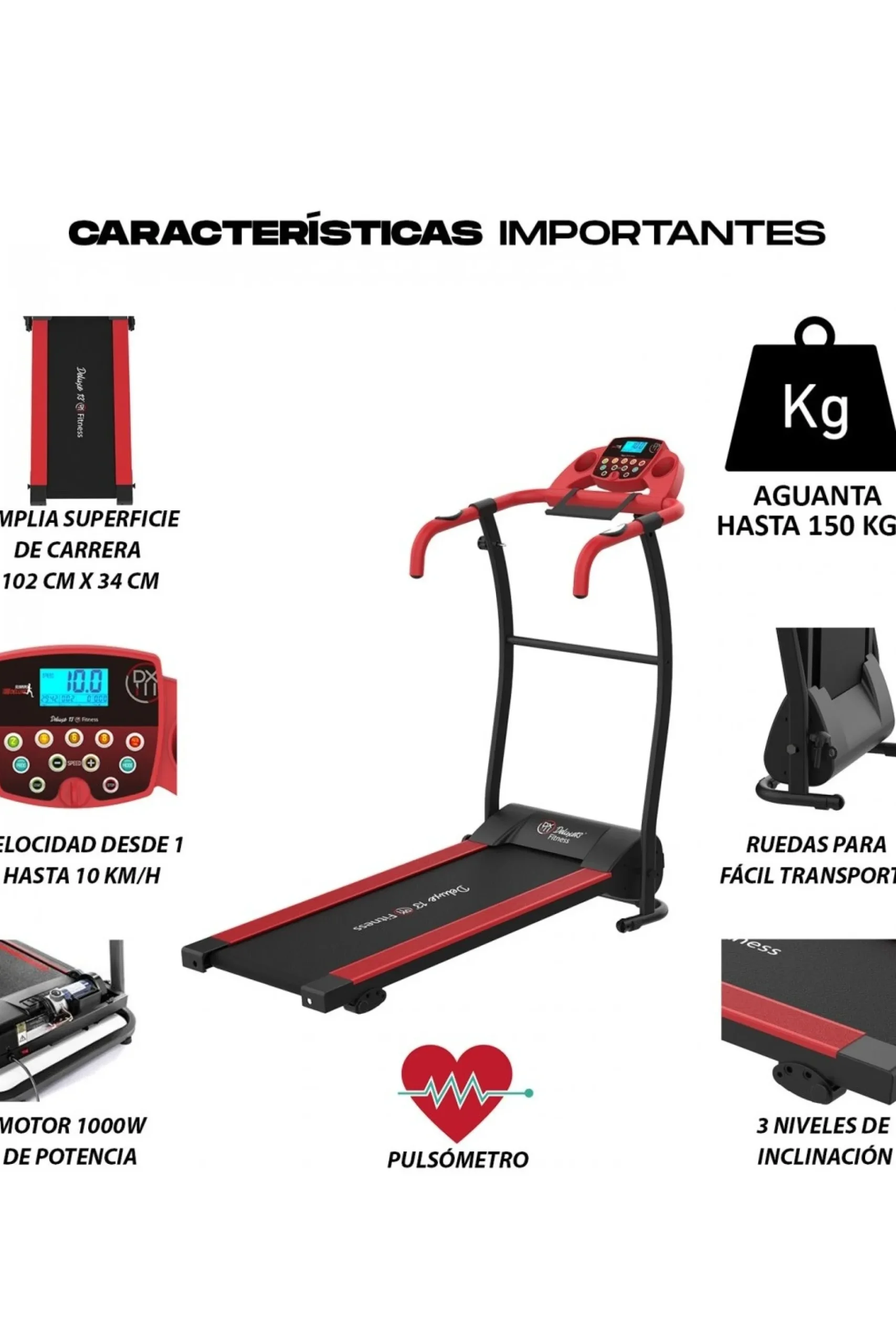 Cinta Correr Eléctrica Deluxe13