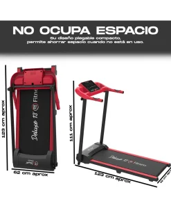 Cinta De Correr 1000w Plegable 12km/h