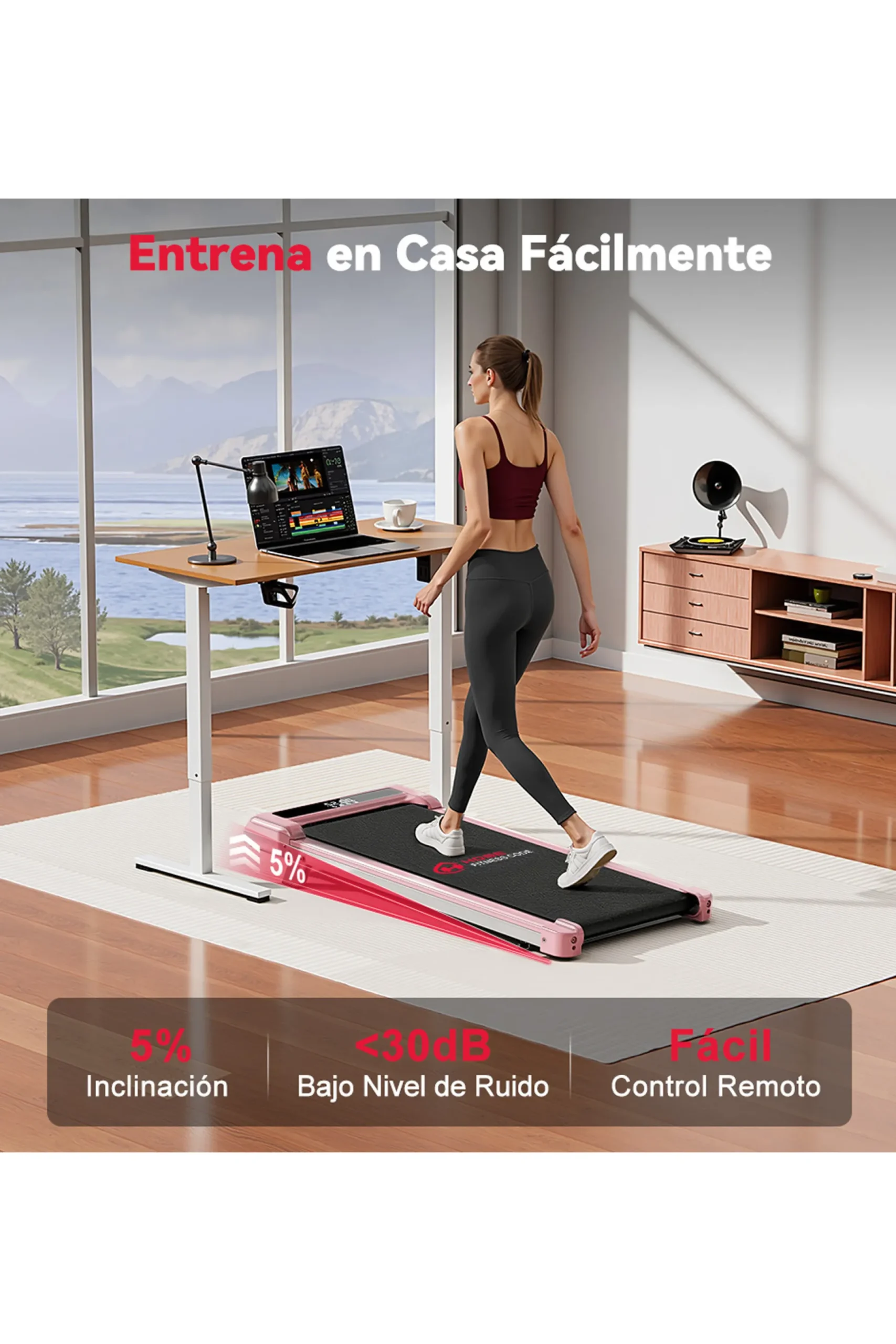 Cinta De Correr Z3pb, 1-6 Km/h