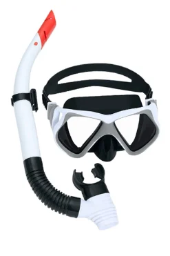 Gafas De Buceo Con Tubo Bestway Blanco (1 Unidad)