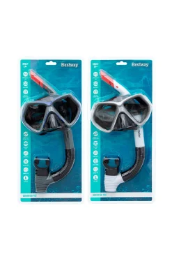 Gafas De Buceo Con Tubo Bestway Blanco (1 Unidad)