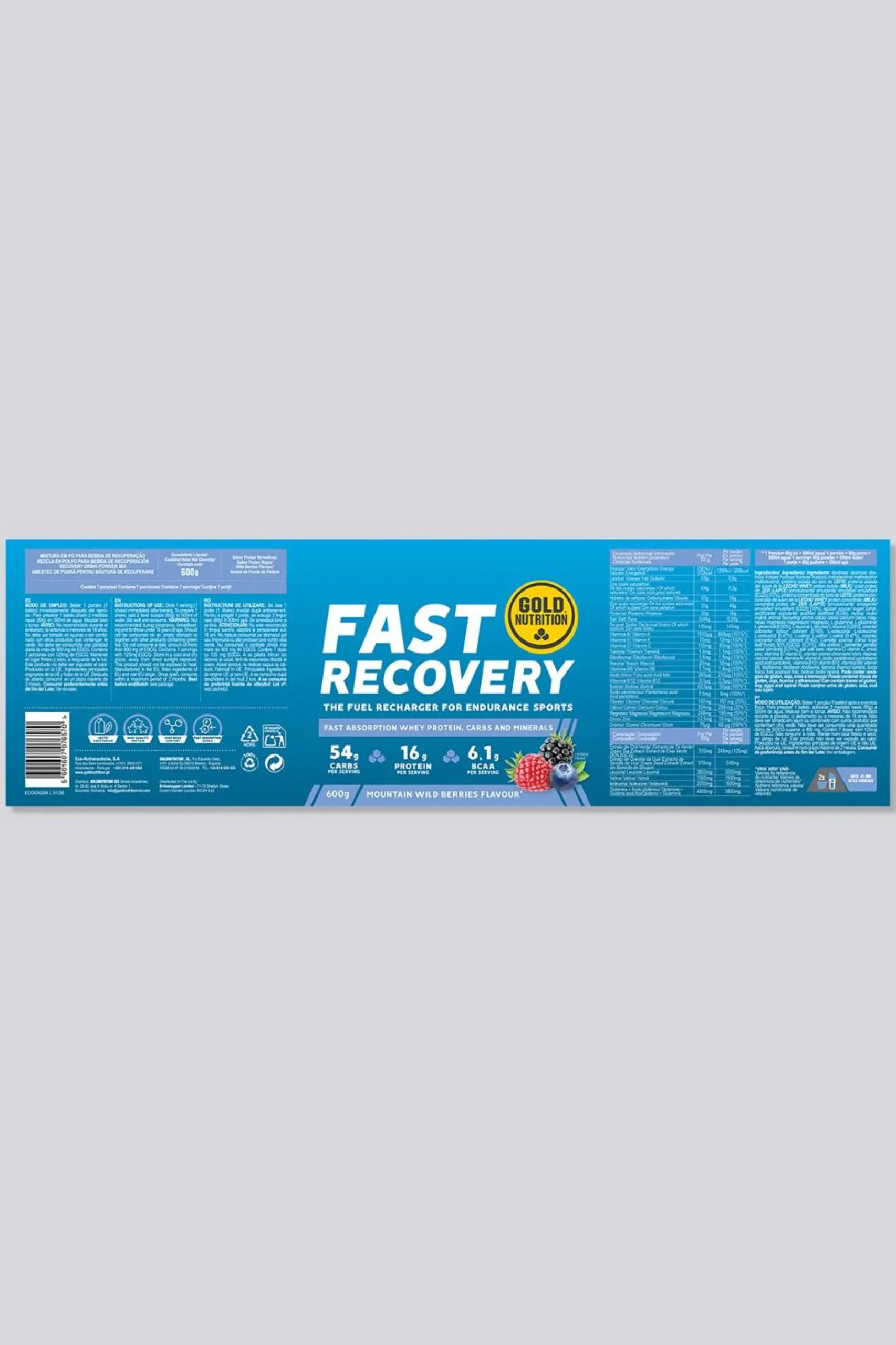 Gold Nutrition Fast Recovery