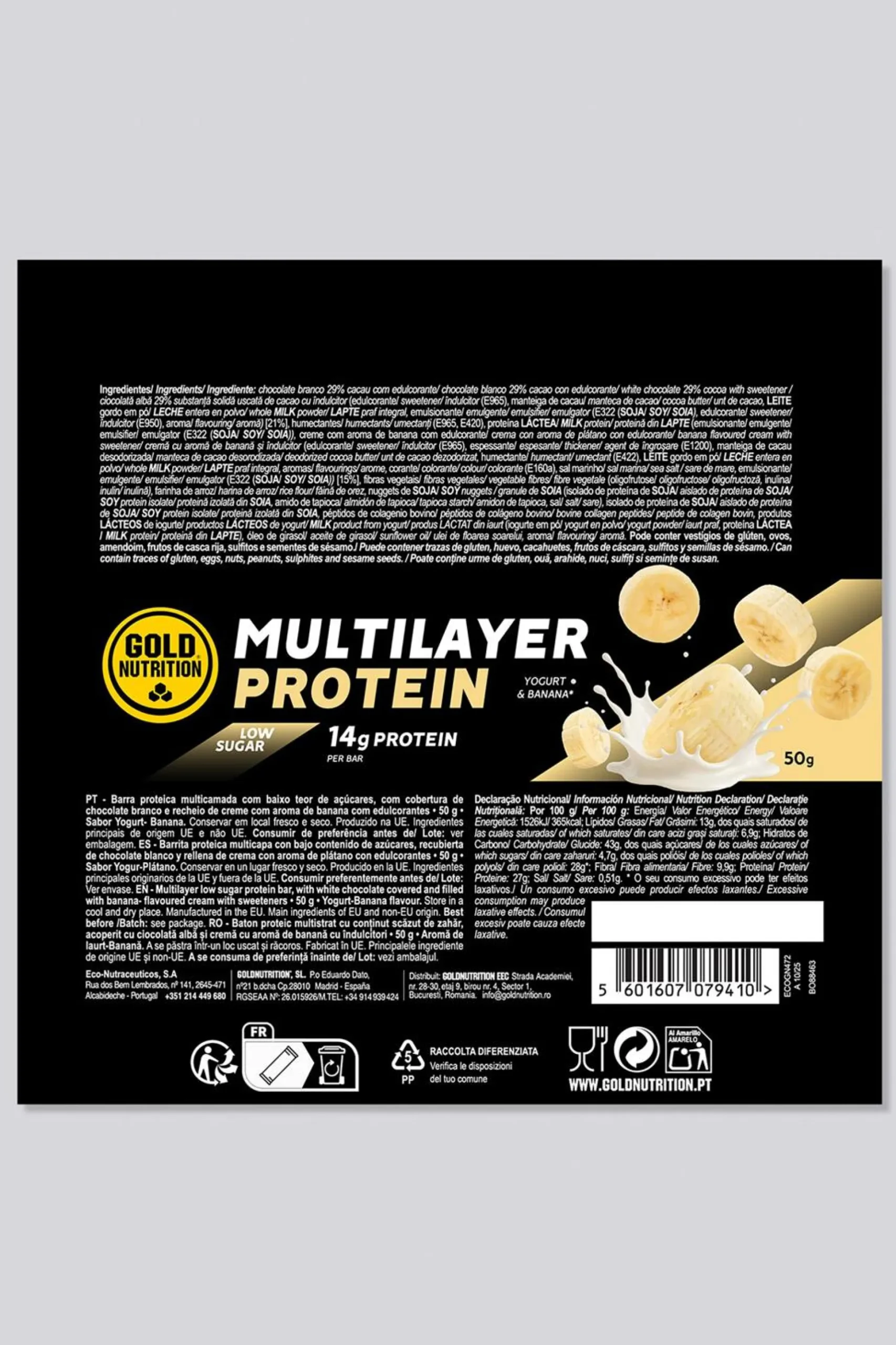 Gold Nutrition Multilayer Low Sugar