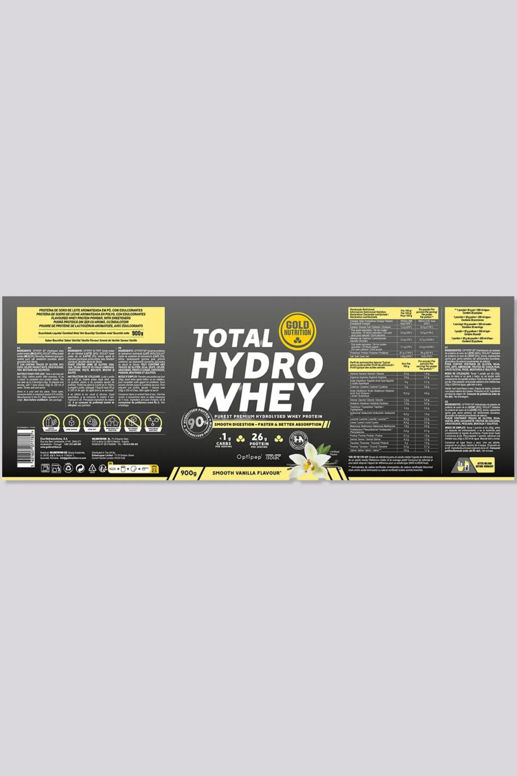 Goldnutrition Total Hydro Whey