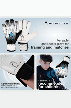 Guante De Portero Ho Soccer Infantil Force Blanco