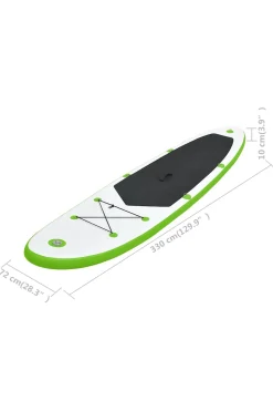 Juego De Tabla De Paddle Surf Hinchable Vidaxl