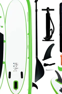 Juego De Tabla De Paddle Surf Hinchable Vidaxl