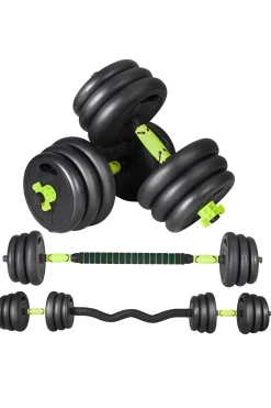Juego Mancuernas 4 En 1- 15 Kg