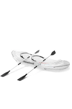 Kayak Hinchable Transparente Con Accesorios Paros Innovagoods 312 CM 2 Plazas