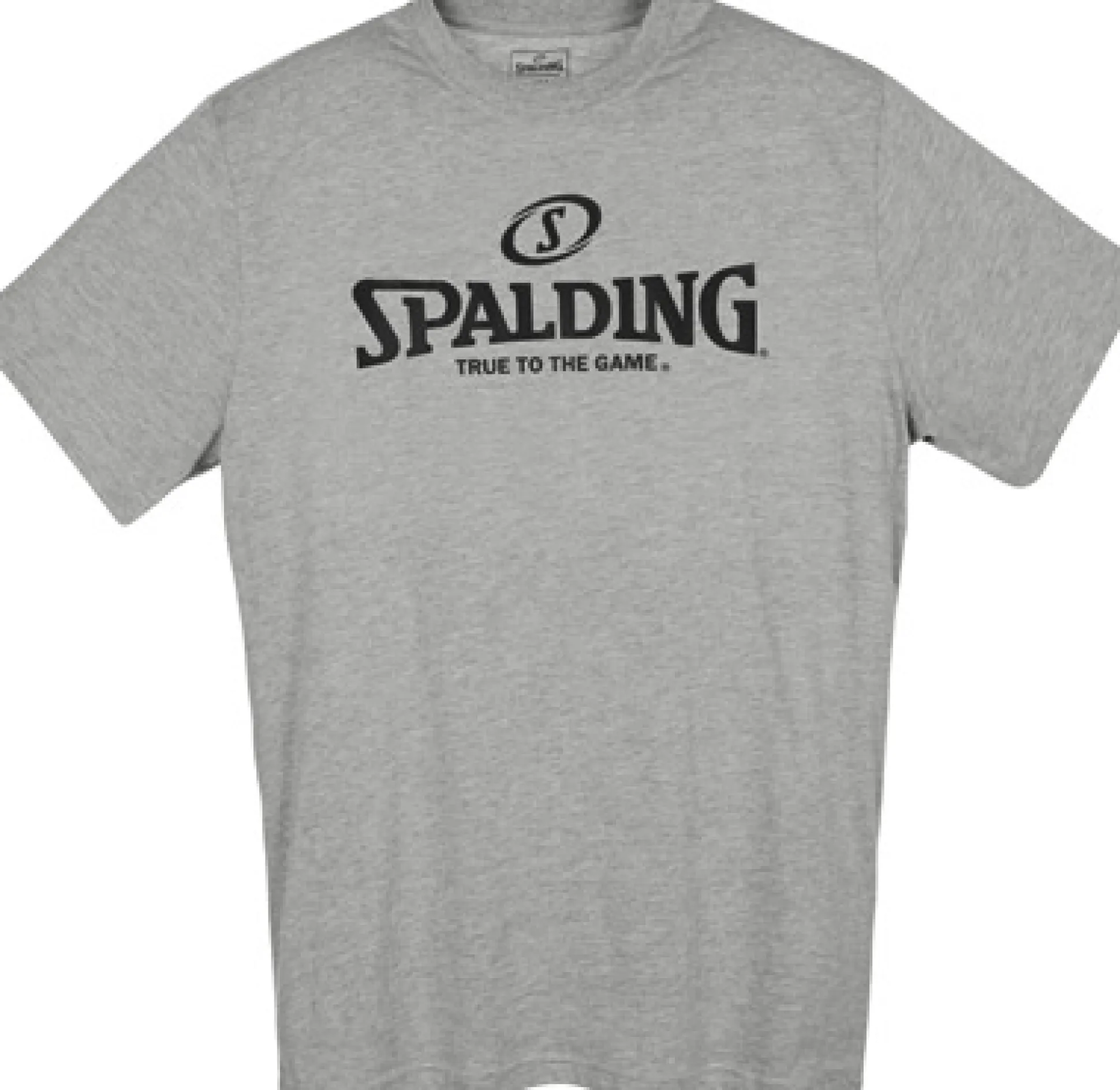 Logo T-shirt Gris Melange Spalding