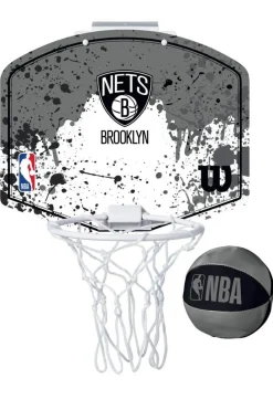 Mini Canasta De Baloncesto Wilson NBA Brooklyn Nets