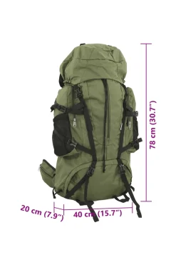 Mochila De Tela Oxford Vidaxl 80 L