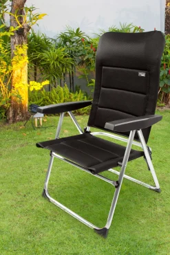 Silla Plegable Jardín Acolchado Deluxe Multiposición Aktive