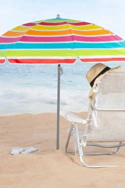 Sombrilla De Playa Inclinable 160 CM Uv50 Aktive