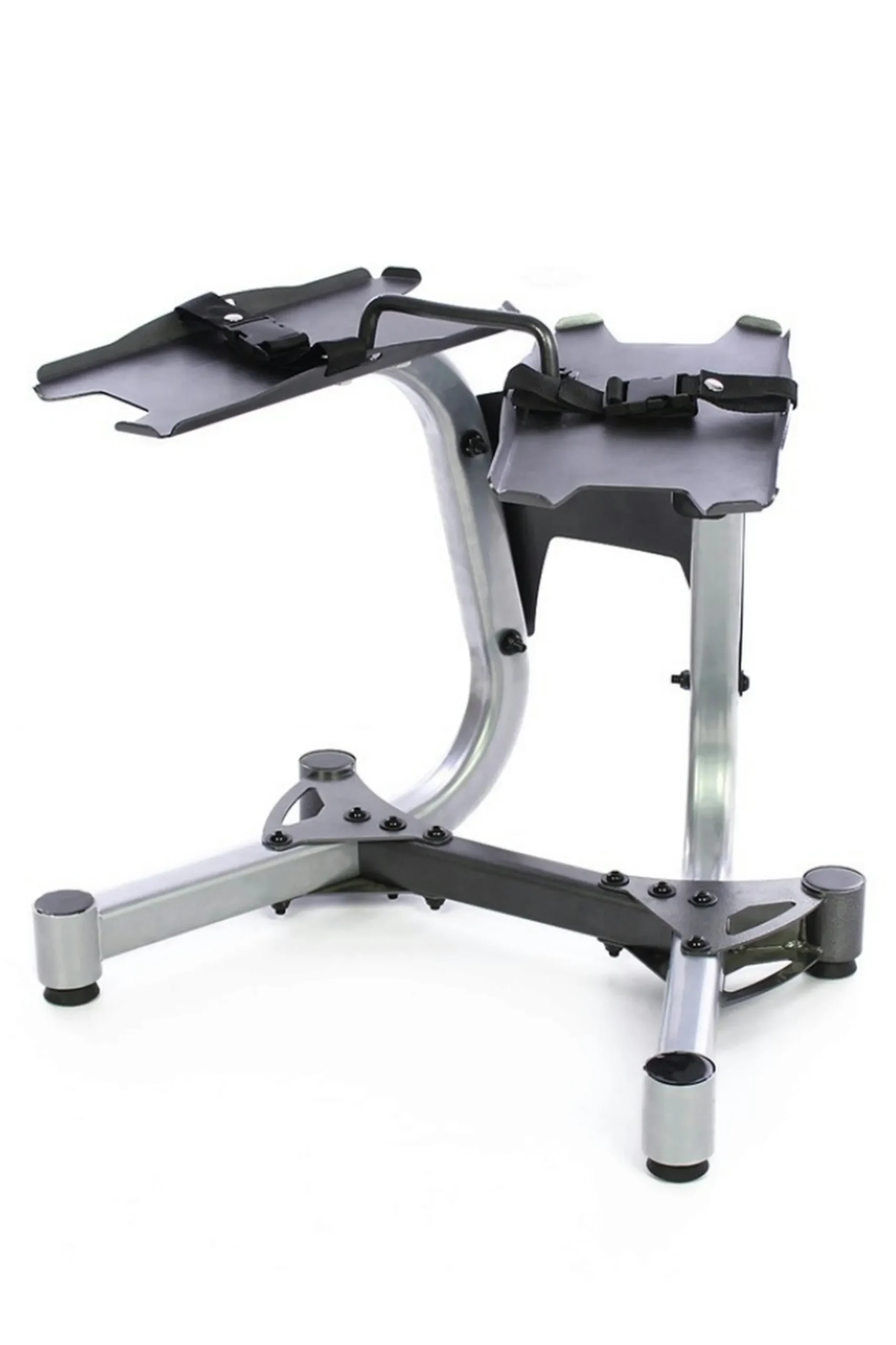 Soporte Para Mancuernas Ajustables Con Base Estabilizadora Fitness Musculación