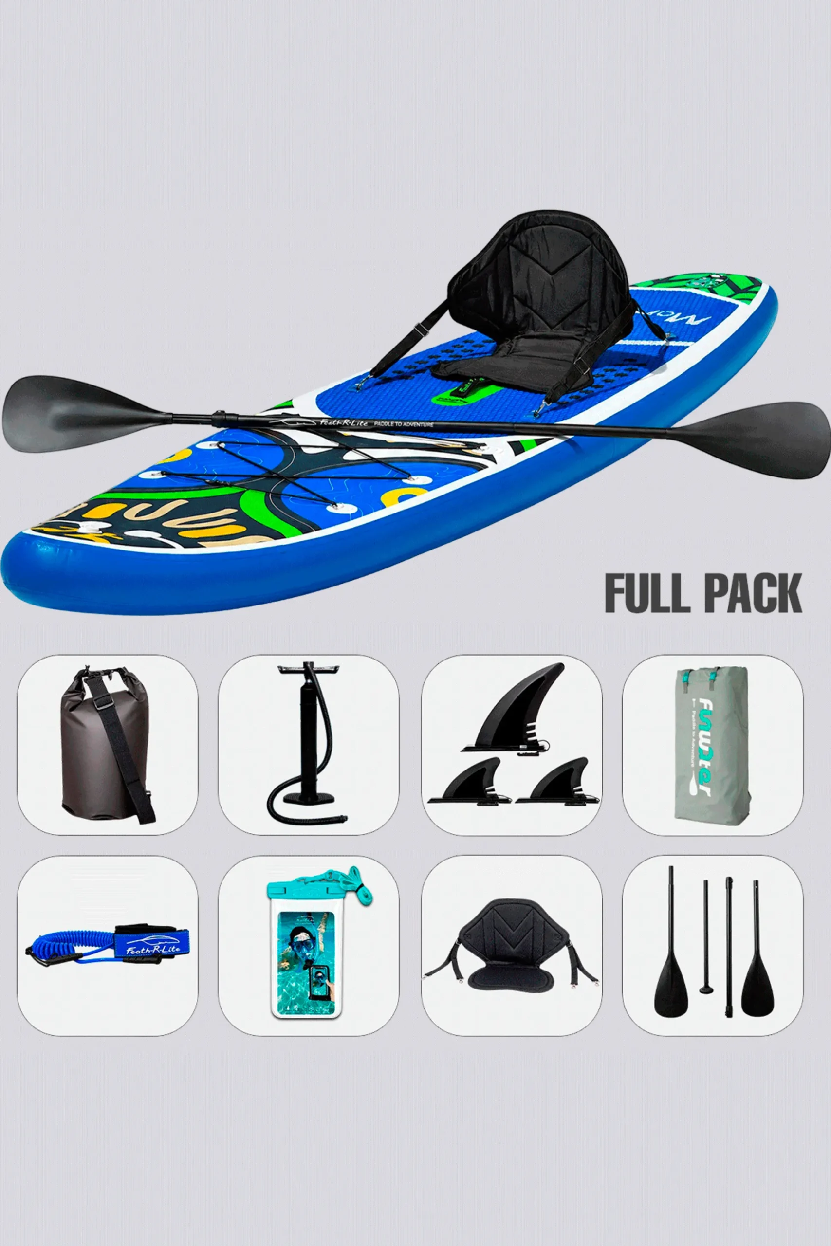 Tabla Paddle Surf Hinchable Monkey 11'6" Full Pack